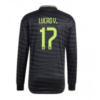 Dres Real Madrid Lucas Vazquez #17 Rezervni 2022-23 Dugi Rukav